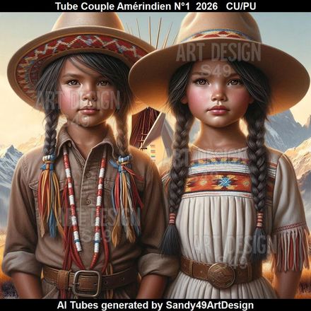 Tube Couple Amérindien N°1  2026