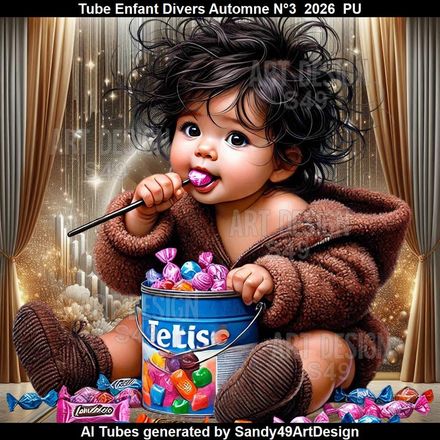 Tube Enfant Divers Automne N°3  2026