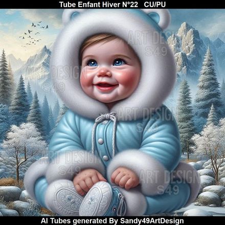 Tube Enfant Hiver N°22