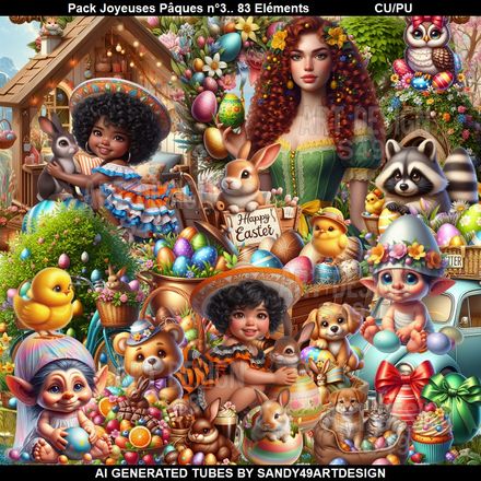 Pack Joyeuse Pâques N°3