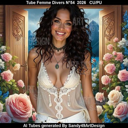 Tube Femme Divers N°54  2026