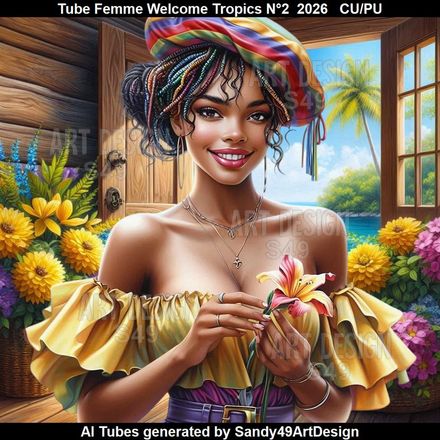 Tube Femme Welcome Tropics N°2  2026