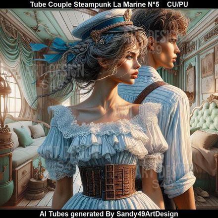 Tube Couple Steampunk La Marine N°5