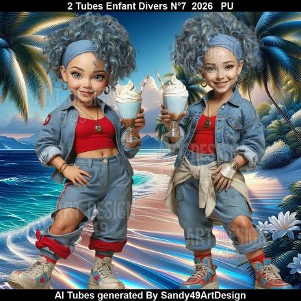 2 Tubes Enfant Divers N°7  2026