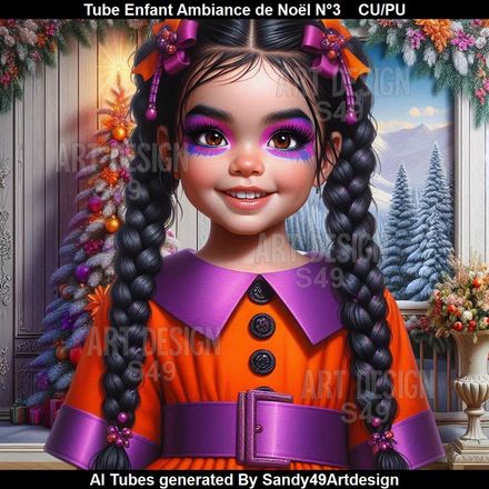 Tube Enfant Ambiance de Noël N°3