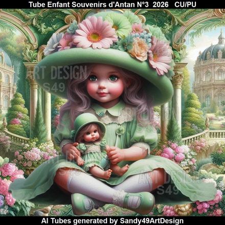 Tube Enfant Souvenirs d'Antan N°3  2026