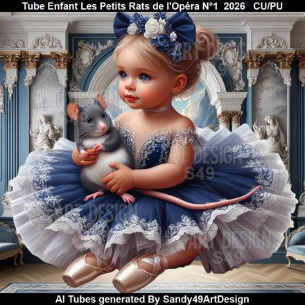 Tube Enfant Les Petits Rats de L'Opéra N°1  2026