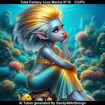 Tube Fantasy Sous Marine N°15