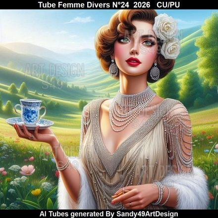 Tube Femme Divers N°24  2026