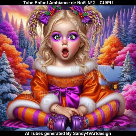 Tube Enfant Ambiance de Noël N°2