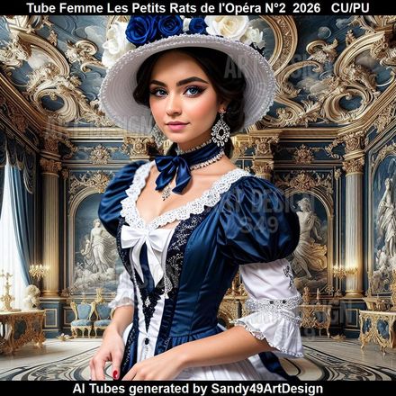 Tube Femme Les Petits Rats de l'Opéra N°2  2026