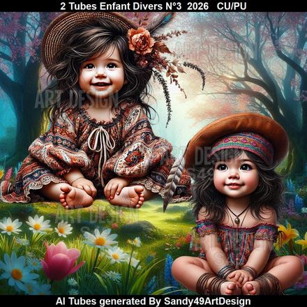 2 Tubes Enfant Divers N°3  2026