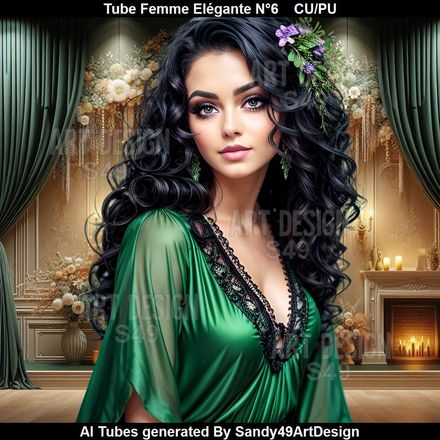 Tube Femme Elégante N°6