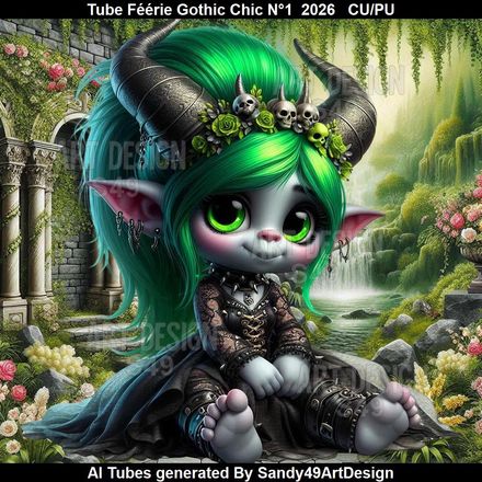 Tube Féérie Gothic Chic N°1  2026