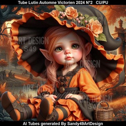 Tube Lutin Automne Victorien 2024 N°2