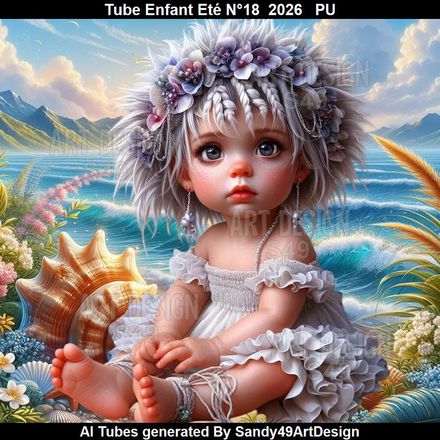 Tube Enfant Eté N°18  2026