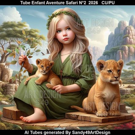Tube Enfant Aventure Safari N°2  2026