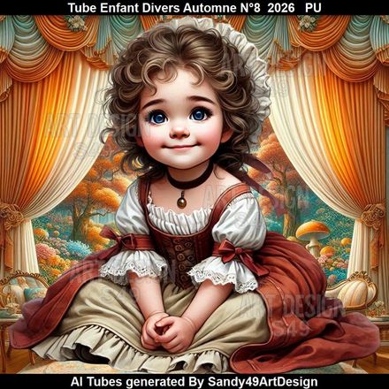 Tube Enfant Divers Automne N°8  2026