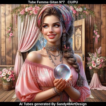 Tube Femme Gitan N°7