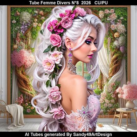 Tube Femme Divers N°8  2026