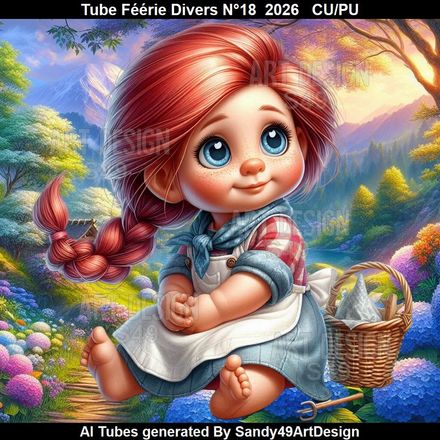 Tube Féérie Divers N°18  2026
