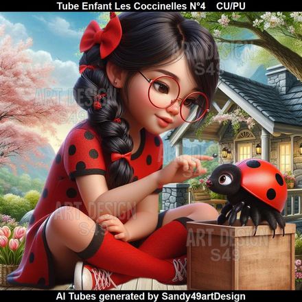 Tube Enfant Les Coccinelles N°4