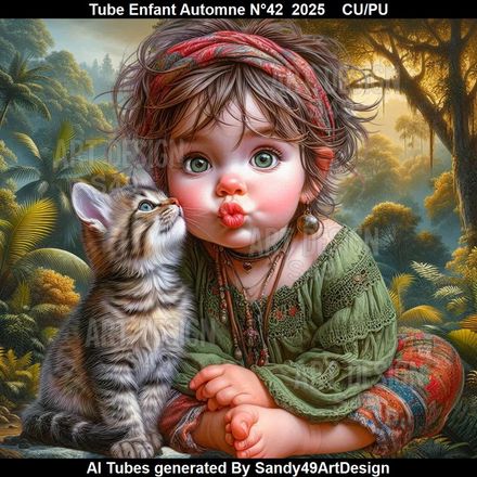 Tube Enfant Automne N°42    2025