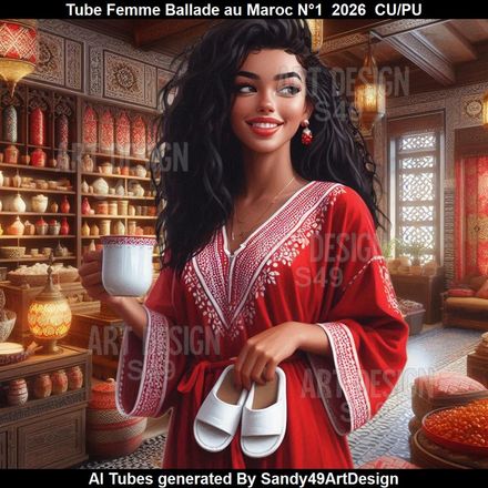 Tube Femme Ballade au Maroc N°1  2026