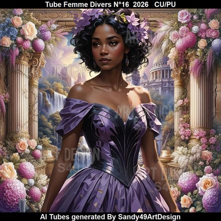 Tube Femme Divers N°16  2026