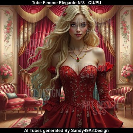 Tube Femme Elégante N°8