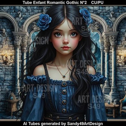 Tube Enfant Romance Gothic N°2   2026