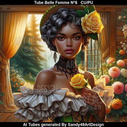 Tube Belle Femme N°6