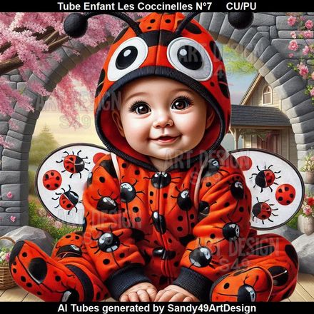 Tube Enfant Les Coccinelles N°7