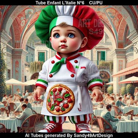 Tube Enfant L&#x27;Italie N°6