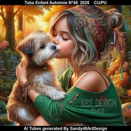 Tube Enfant Automne N°45    2025