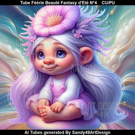 Tube Féérie Beauté Fantasy d&#x27;Eté N°4
