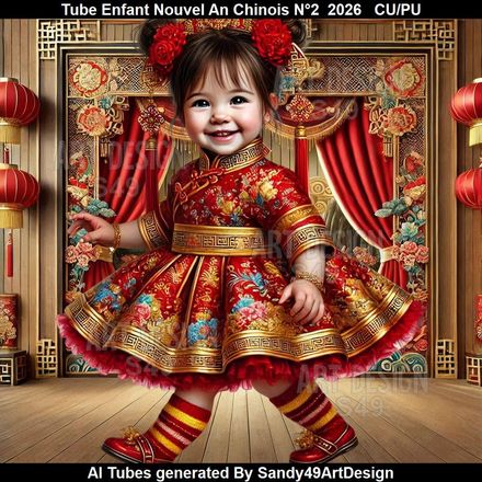 Tube Enfant Nouvel An Chinois N°  2026