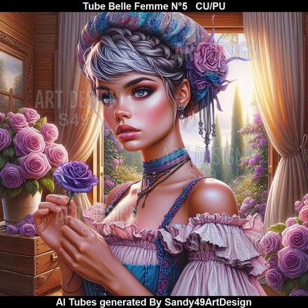 Tube Belle Femme N°5