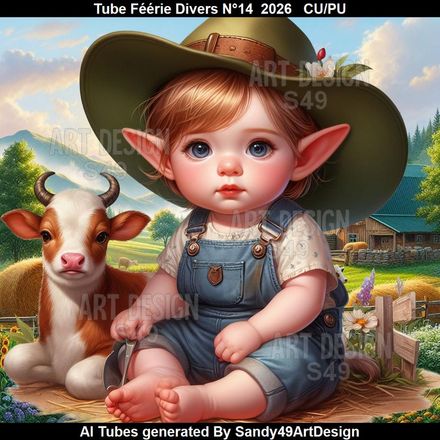 Tube Féérie Divers N°14  2026