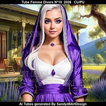 Tube Femme Divers N°10  2026