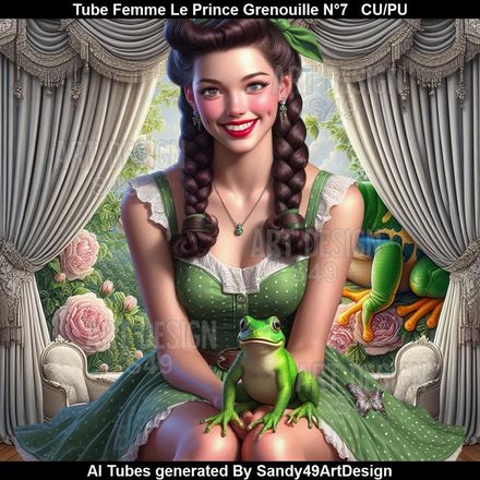 Tube Femme Le Prince Grenouille N°7