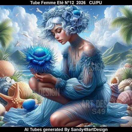 Tube Femme Eté N°12  2026