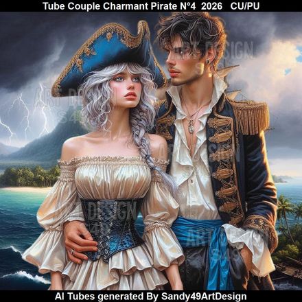Tube Couple Charmant Pirate N°4  2026