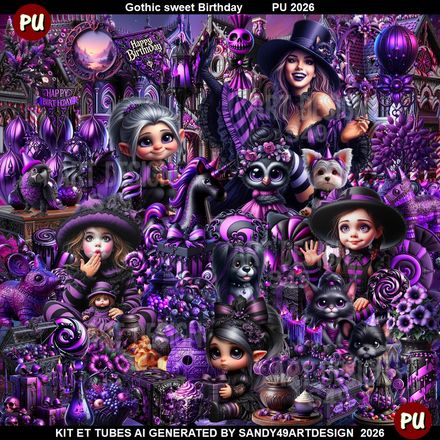 Gothic Sweet Birthday  2026