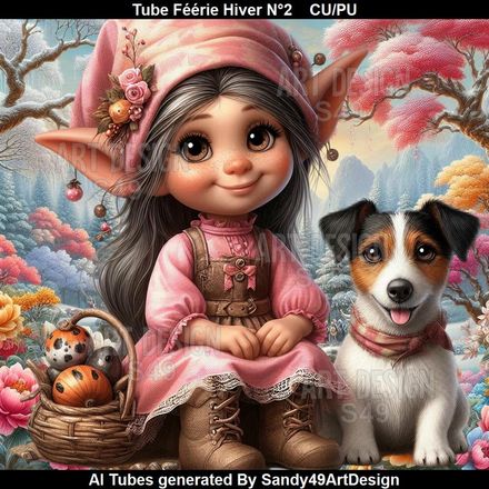 Tube Féérie Hiver N°2