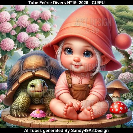 Tube Féérie Divers N°19  2026