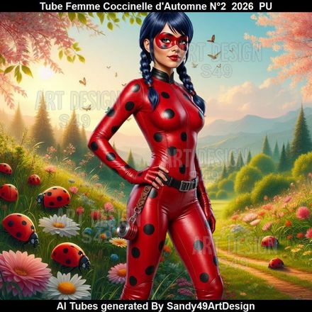 Tube Femme Coccinelle d'Automne N°2  2026