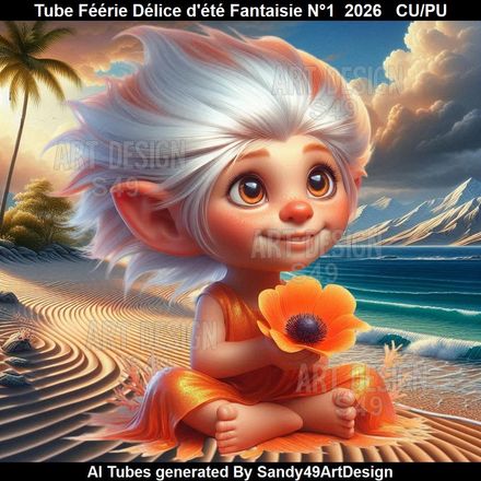 Tube Féérie Délice d'été Fantaisie N°1  2026