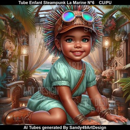 Tube Enfant Steampunk La Marine N°6