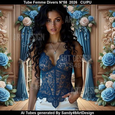 Tube Femme Divers N°58  2026